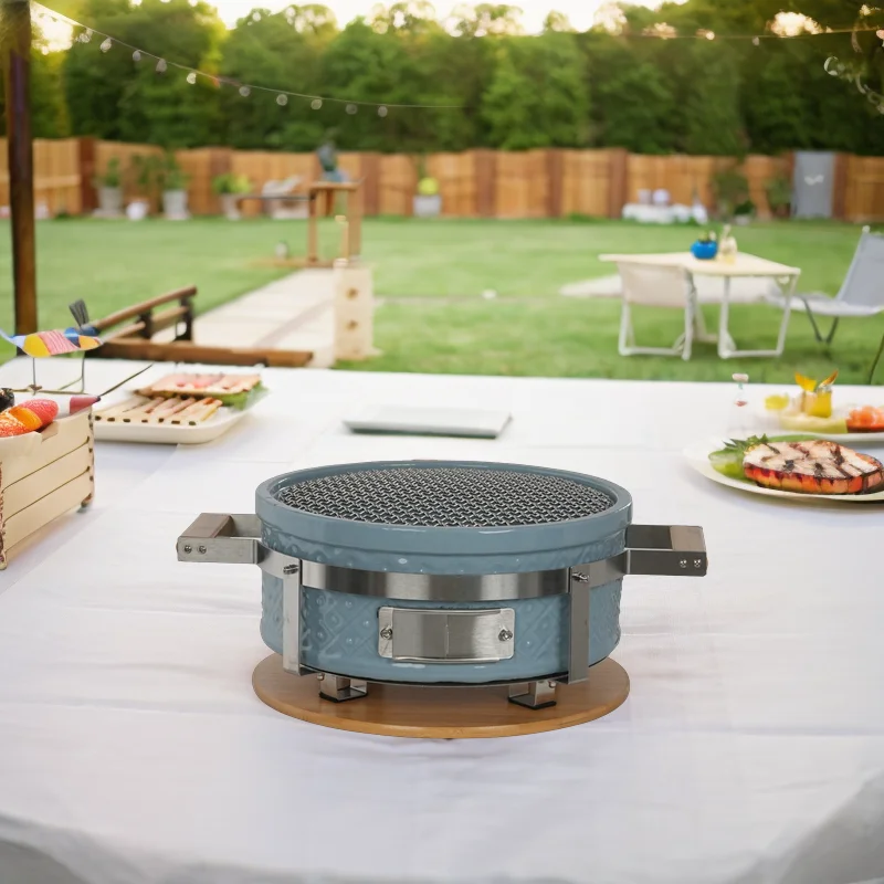 Japanese Outdoor Camping - a Japanese Ceramic Indoor/Outdoor Ceramic Charcoal