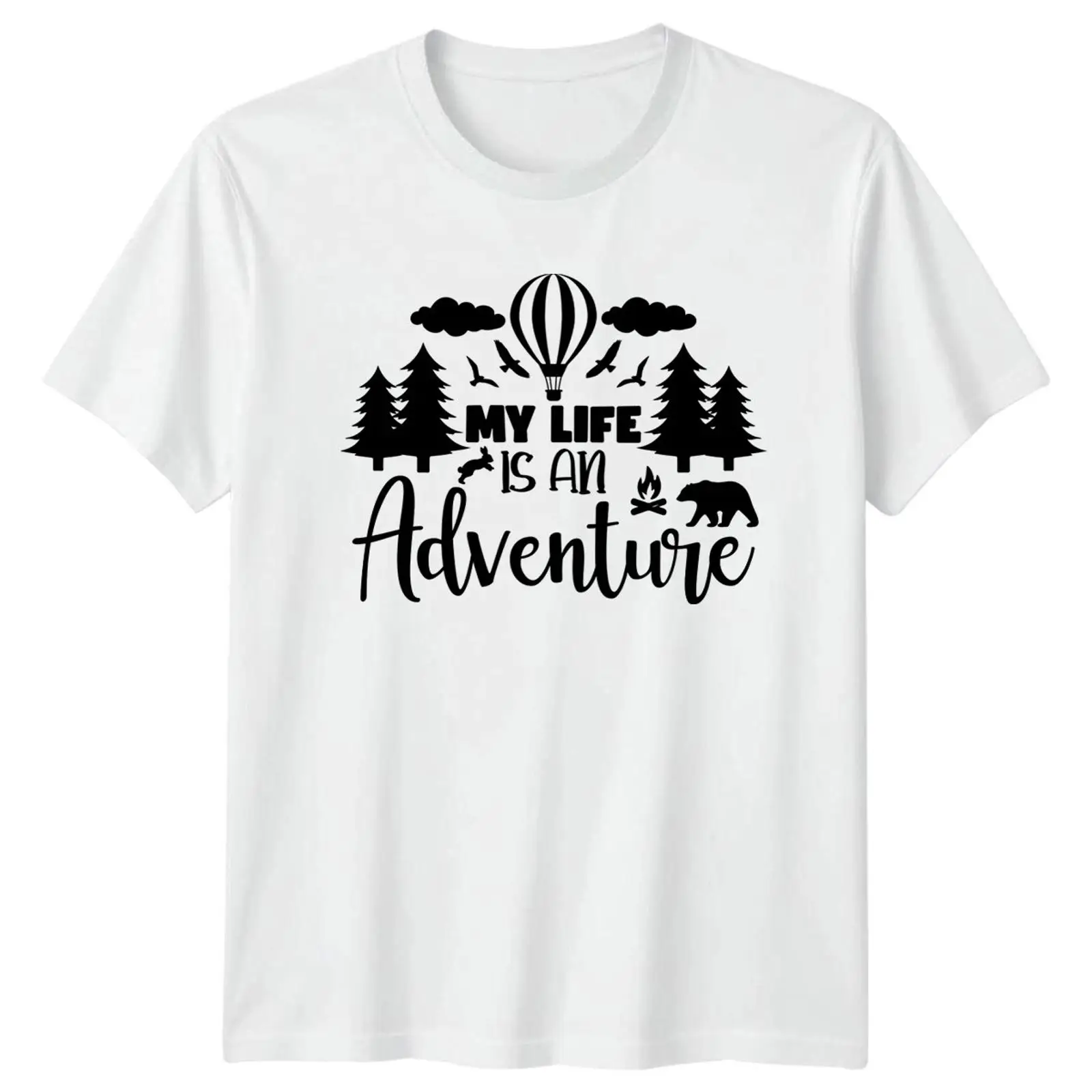 Outdoor Und Camping - Mein Leben ist ein Abenteuer T