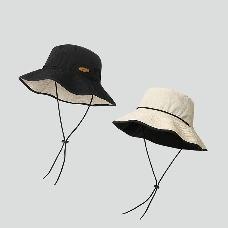 Japanese Outdoor Camping - Japanese Harajuku Reversible Bucket Hat 9cm