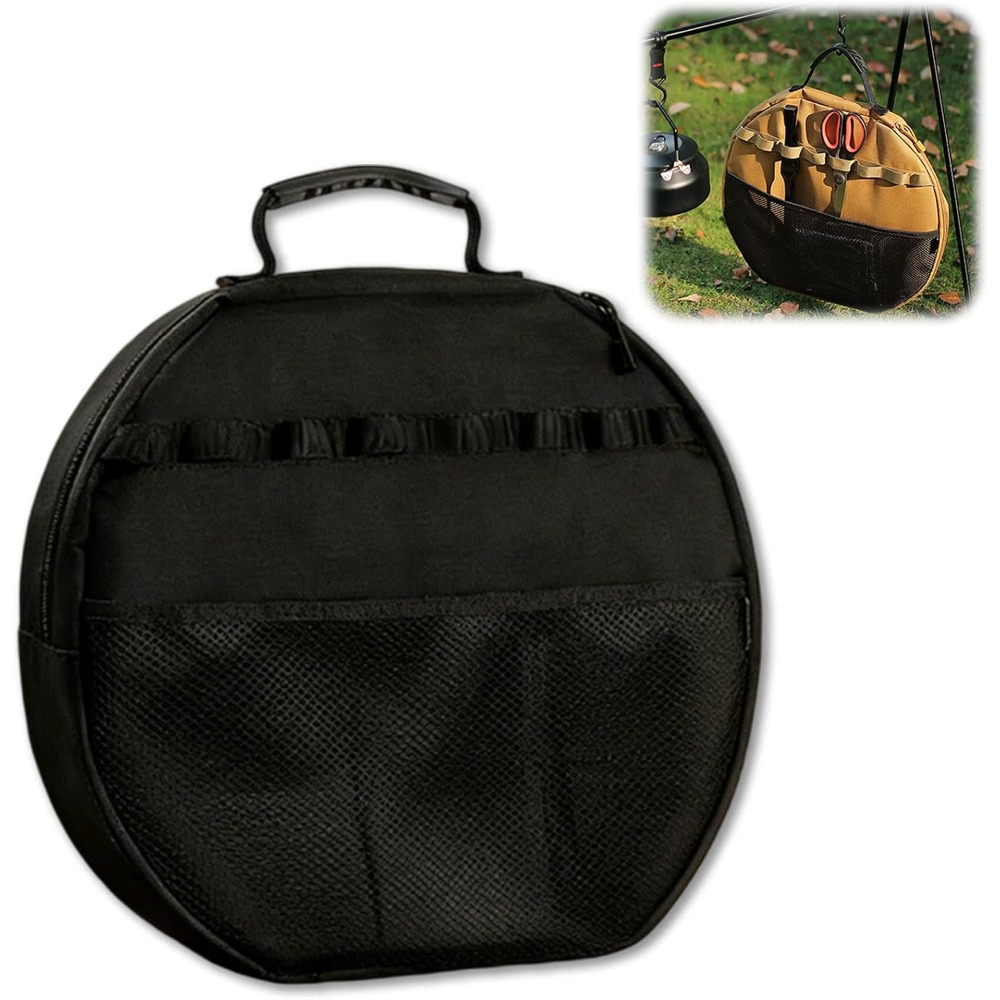 Outdoor Camping Griddle - Grill Pan Storage Bag, Portable Pouch
