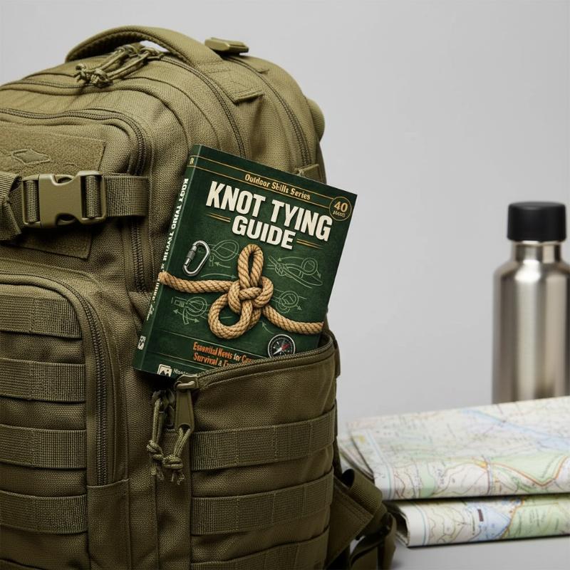 Essential Knot Tying Guide Boo - Outdoor Camping Adventures recension och pris