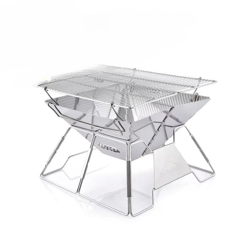 Outdoor Camping BBQ Grill, Wid - Outdoor Camping Wood Burning Stove recension och pris