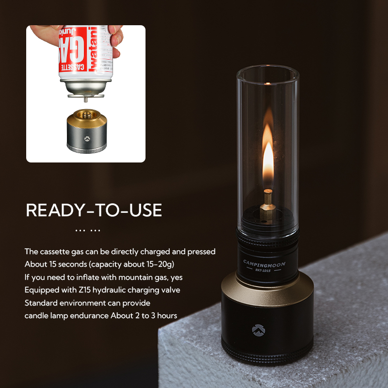 CAMPINGMOON Atmosphere Candle  - Outdoor Camping Glamping Share recension och pris