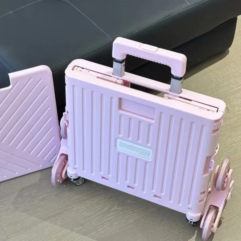 Folding Convenient Supermarket - Outdoor Camping Trolley recension och pris