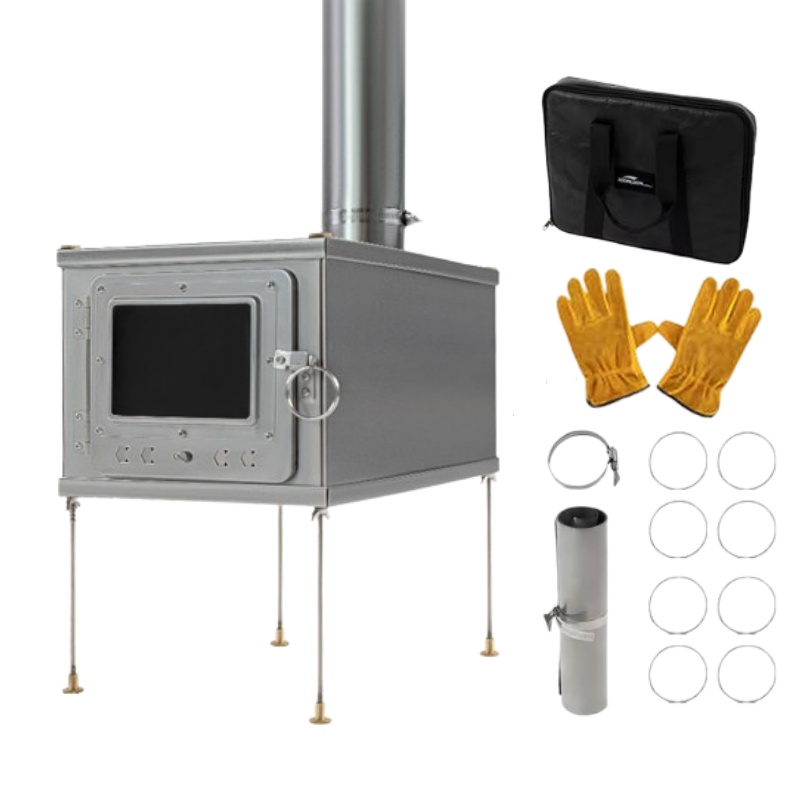 Foldable  Tent Stove Lightweig - Outdoor Camping Wood Burning Stove recension och pris