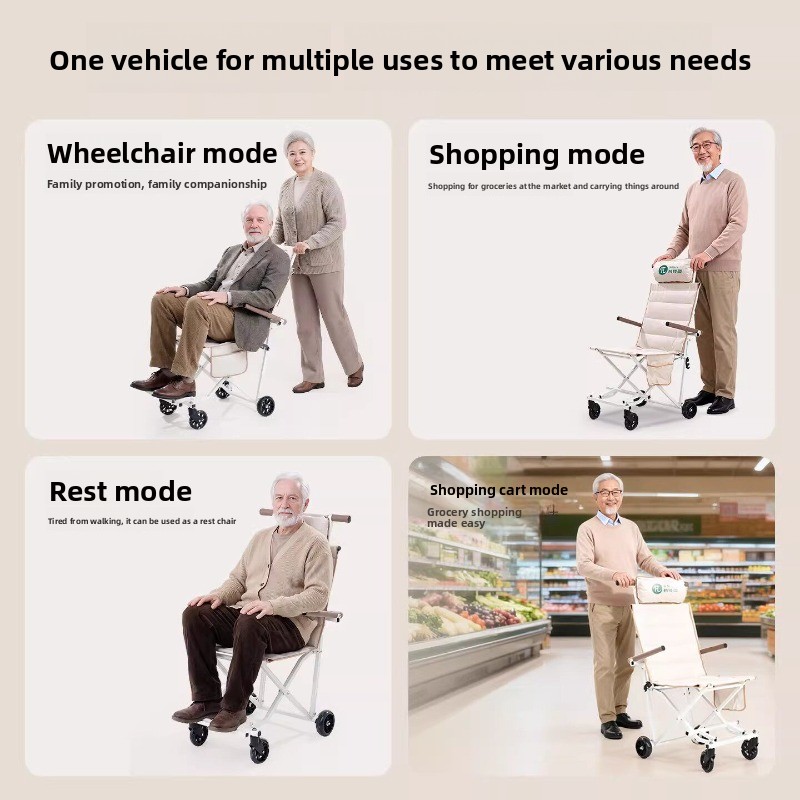 Multi-functional Folding Campi - Outdoor Camping Trolley recension och pris