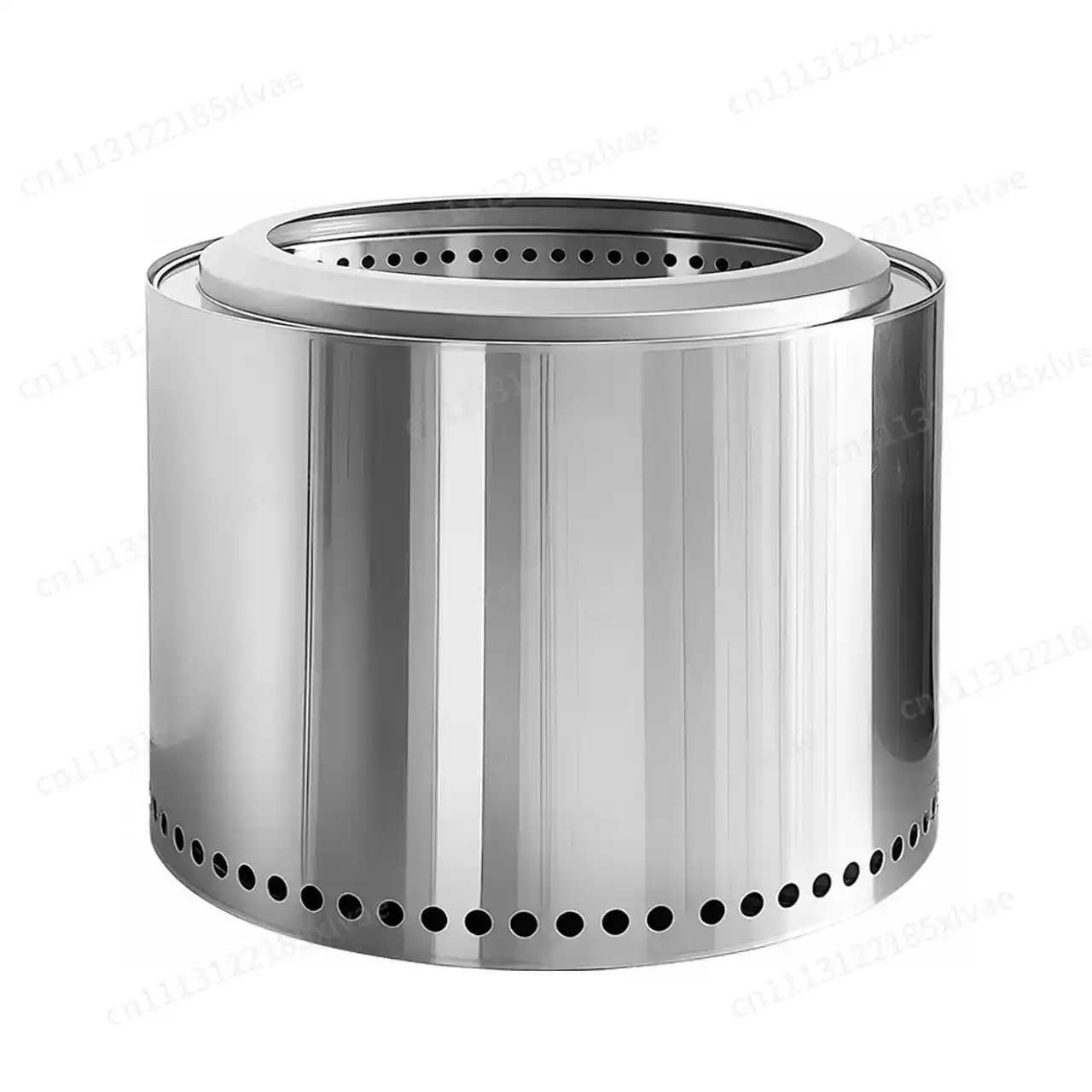 Large Stainless Steel Smokeles - Outdoor Camping Wood Burning Stove recension och pris