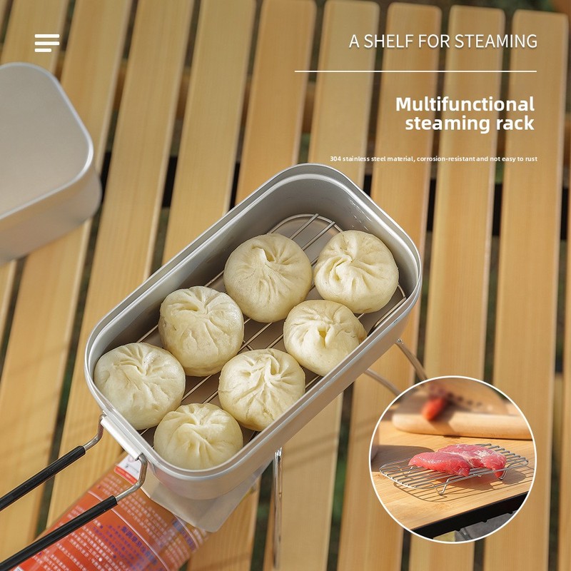 Japanese Aluminum Lunch Box Ou - Japanese Outdoor Camping recension och pris