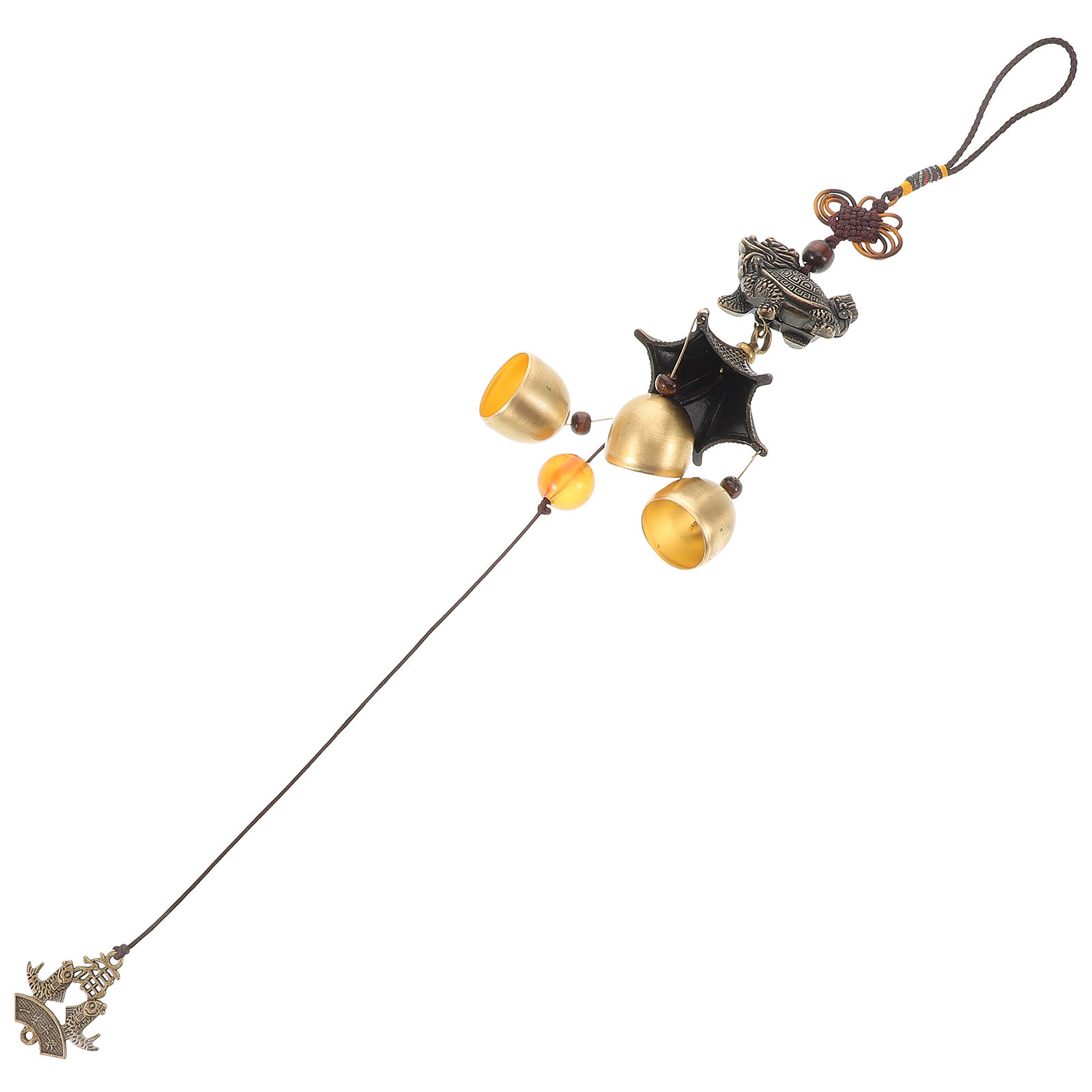 Brass Wind Chime Hanging Garde - Japanese Outdoor Camping recension och pris