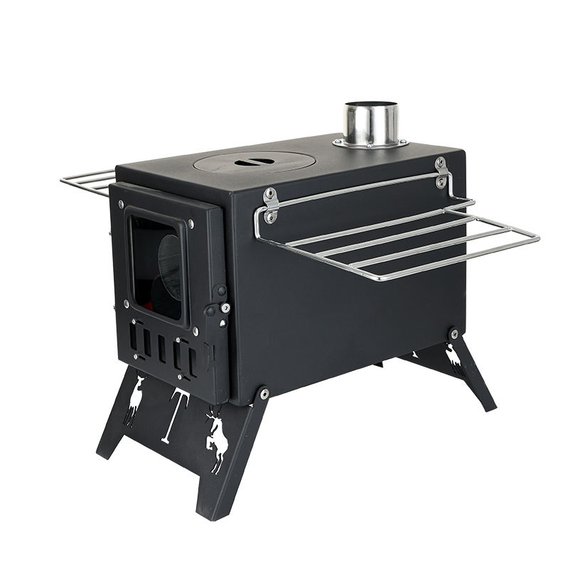 Portable Stainless Steel Wood  - Outdoor Camping Wood Burning Stove recension och pris