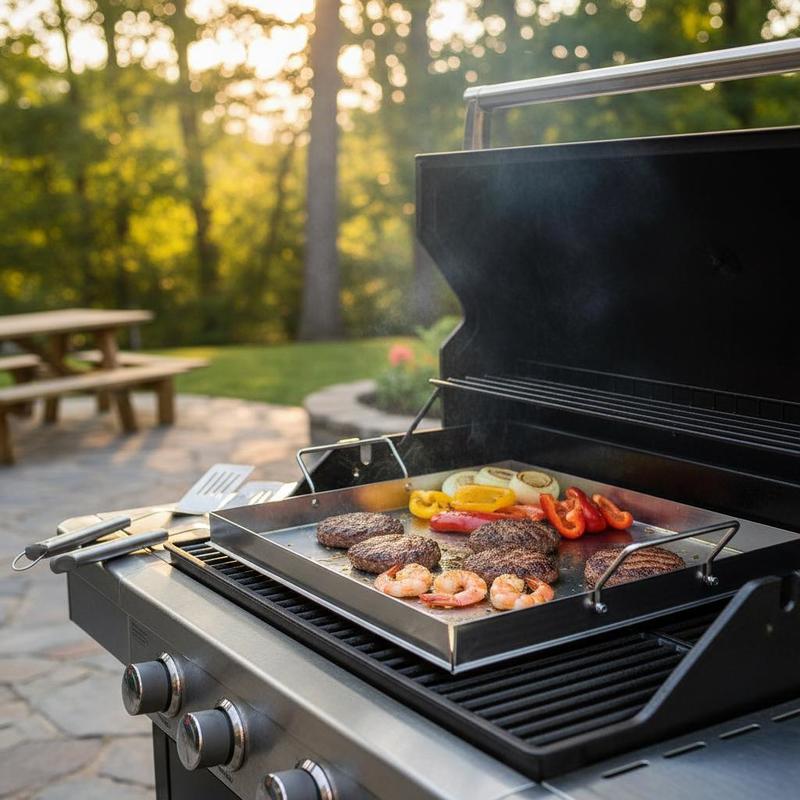 Universal Flat Top Griddle 18x - Outdoor Y Camping recension och pris