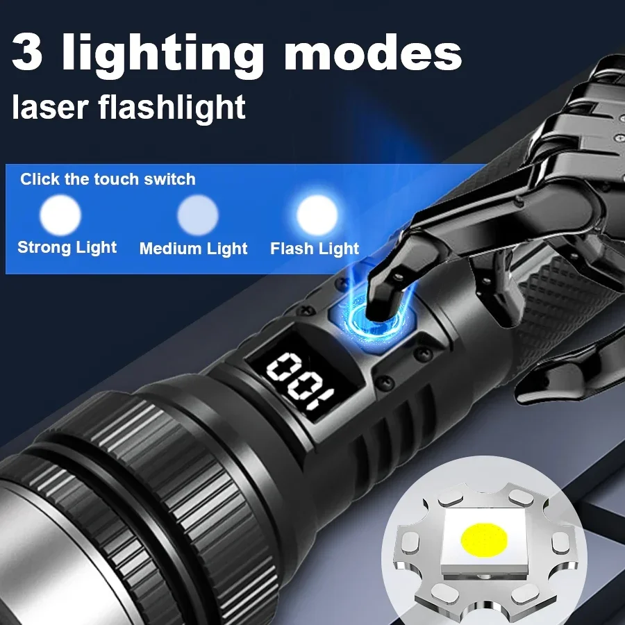 Ultra-Bright Rechargeable Flas - Outdoor Camping Adventures recension och pris