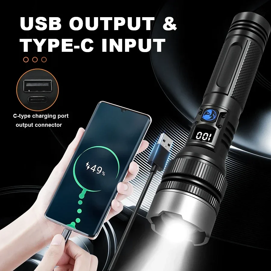 Ultra-Bright Rechargeable Flas - Outdoor Camping Adventures recension och pris
