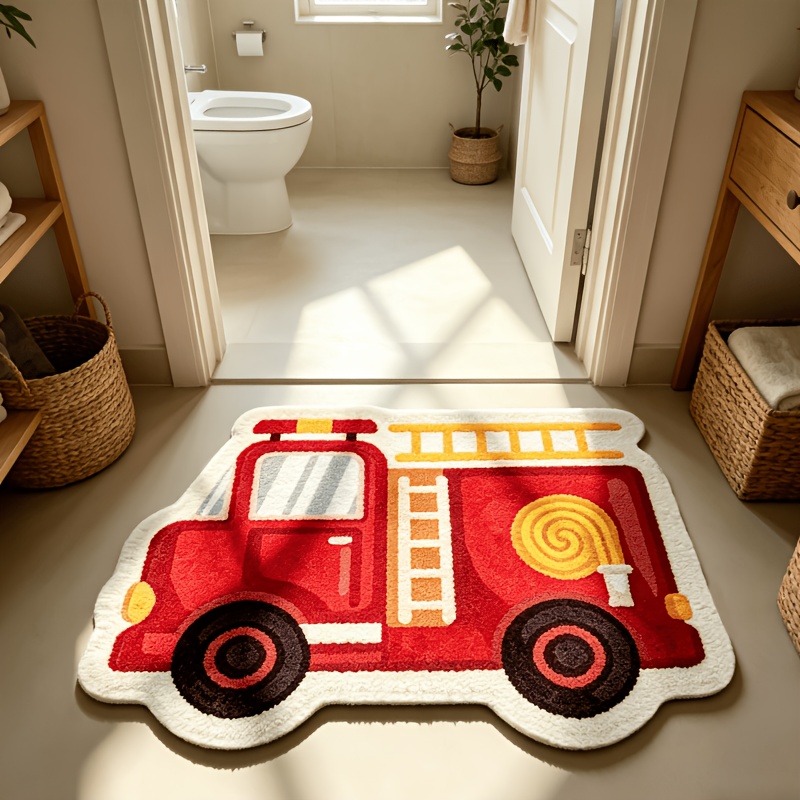 VIKAMA Cartoon Fire Truck Shap - Japanese Outdoor Camping recension och pris