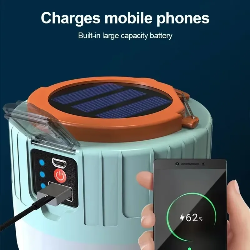 Solar Camping Lantern Recharge - Outdoor Camping Lampe recension och pris