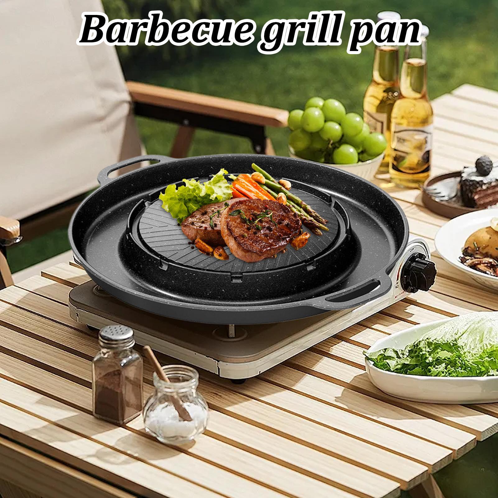 2-in-1 Grill & Hot Pan for Sto - Outdoor Camping Griddle recension och pris