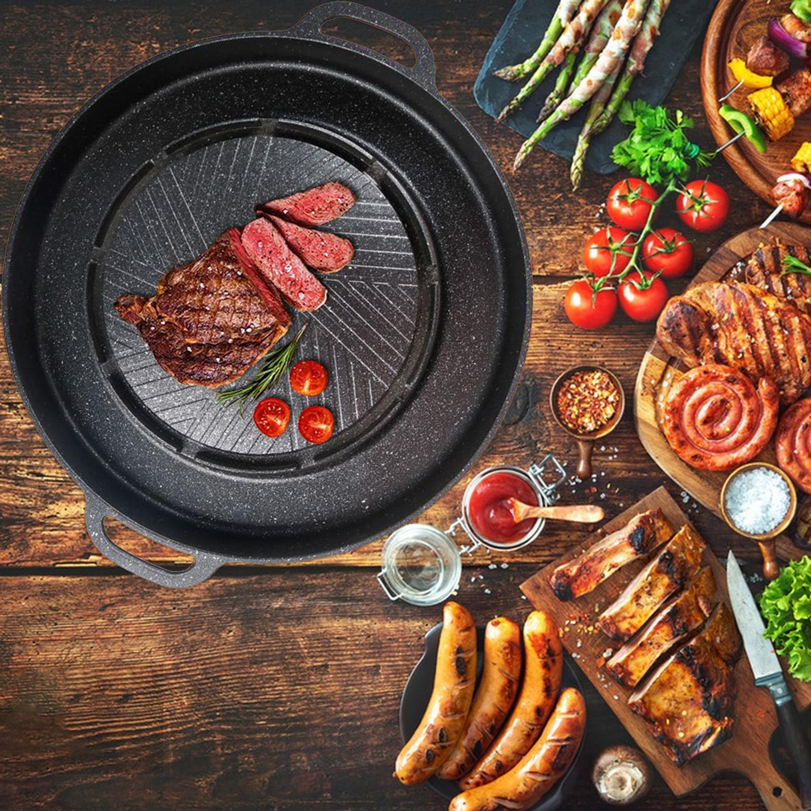 2-in-1 Grill & Hot Pan for Sto - Outdoor Camping Griddle recension och pris