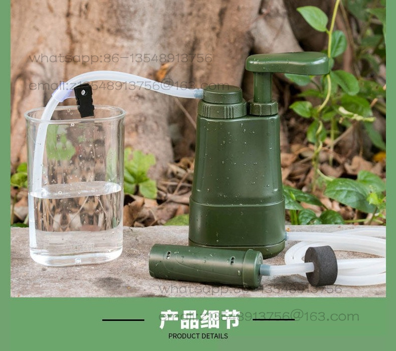 Emergency water purifier, fiel - Outdoor Camping Adventures recension och pris