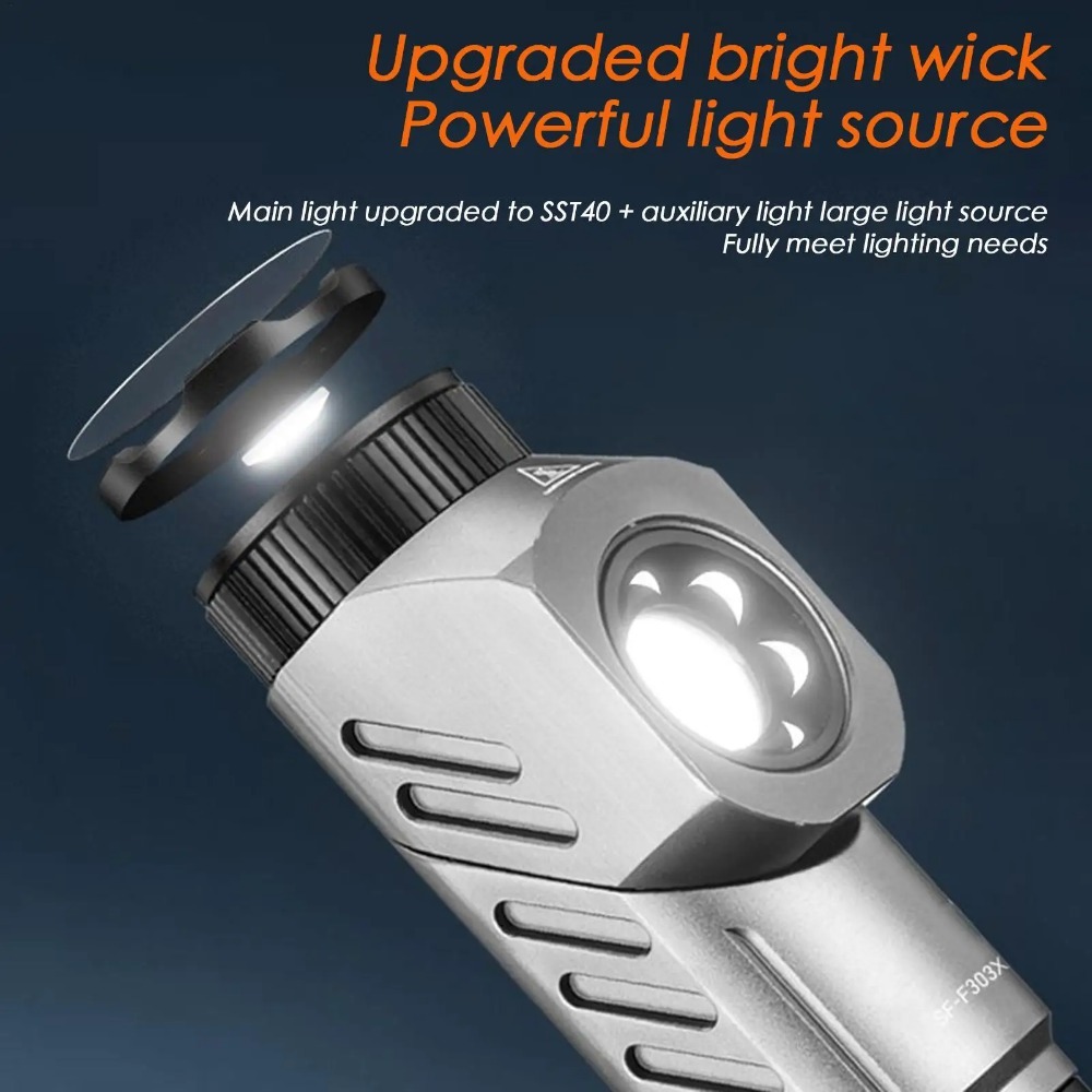 Powerful Mini LED Flashlight 9 - Outdoor Camping Lampe recension och pris