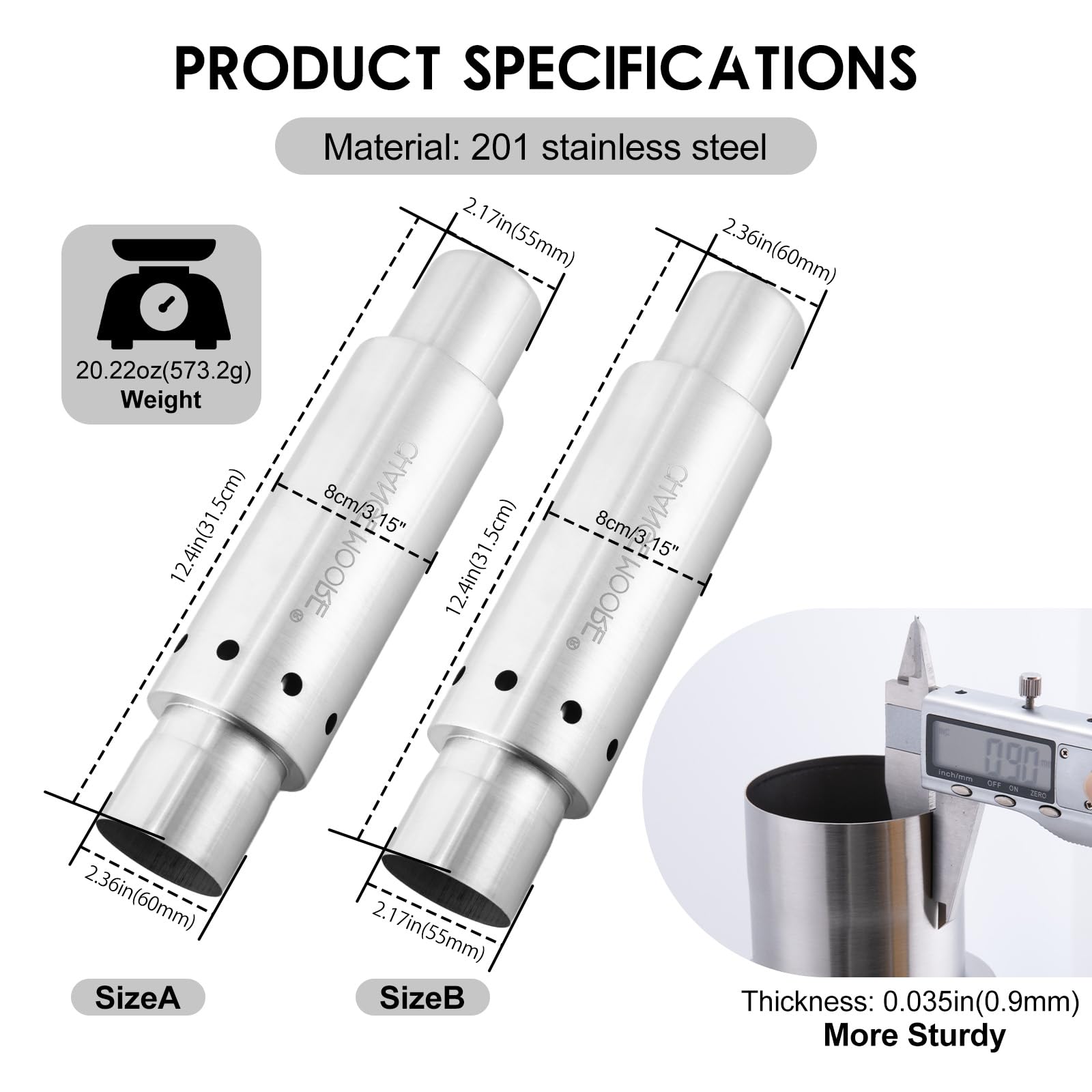 CHANGE MOORE Portable Camping  - Outdoor Camping Wood Burning Stove recension och pris