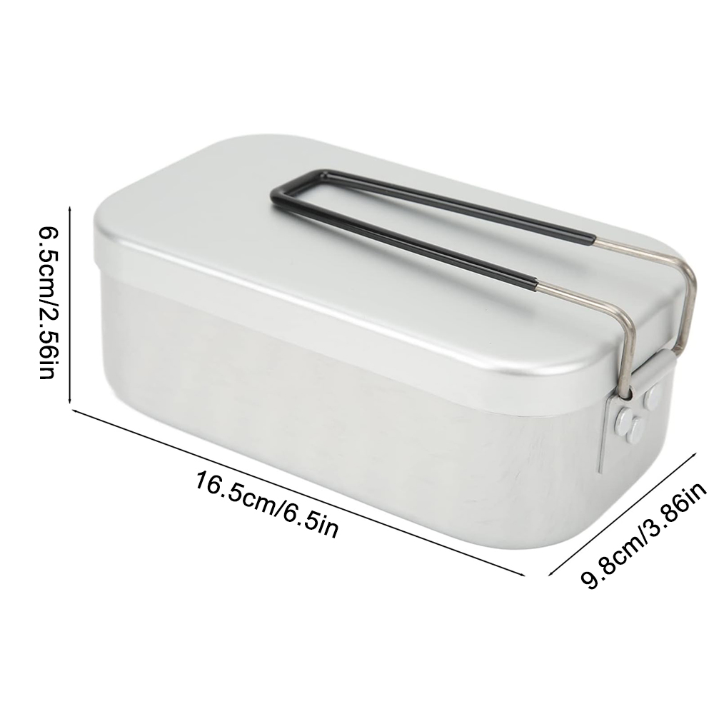 800ML Aluminum Lunch Boxes Out - Outdoor Y Camping recension och pris