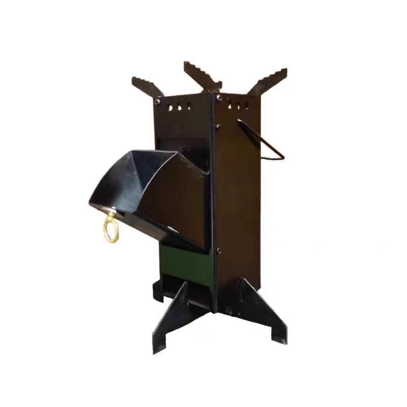 Portable Rocket Stove, Thick M - Outdoor Camping Wood Burning Stove recension och pris