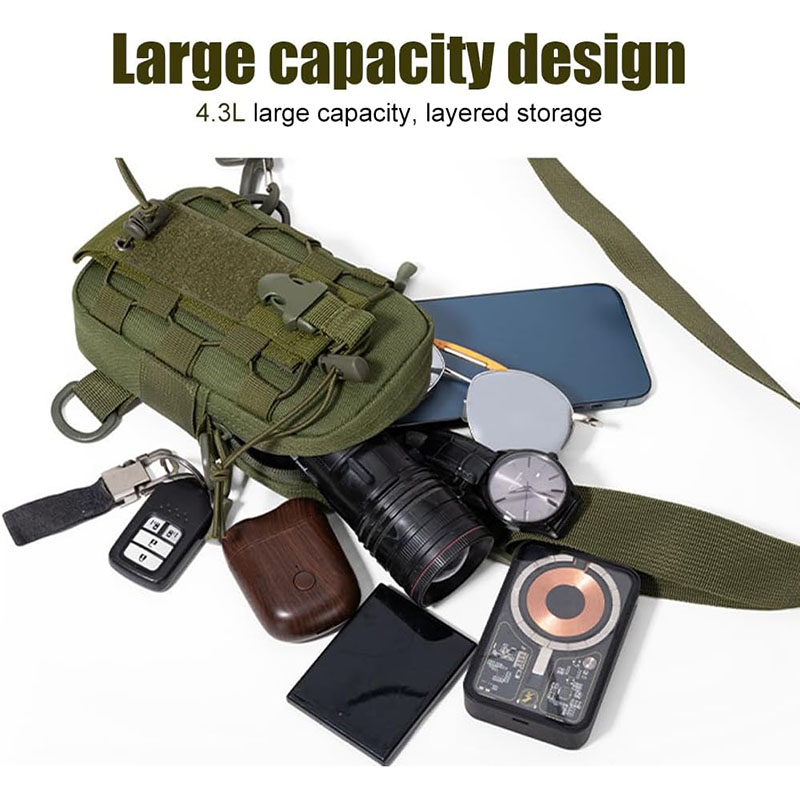 Outdoor Water Bottle Waist Bag - Camping Quad recension och pris