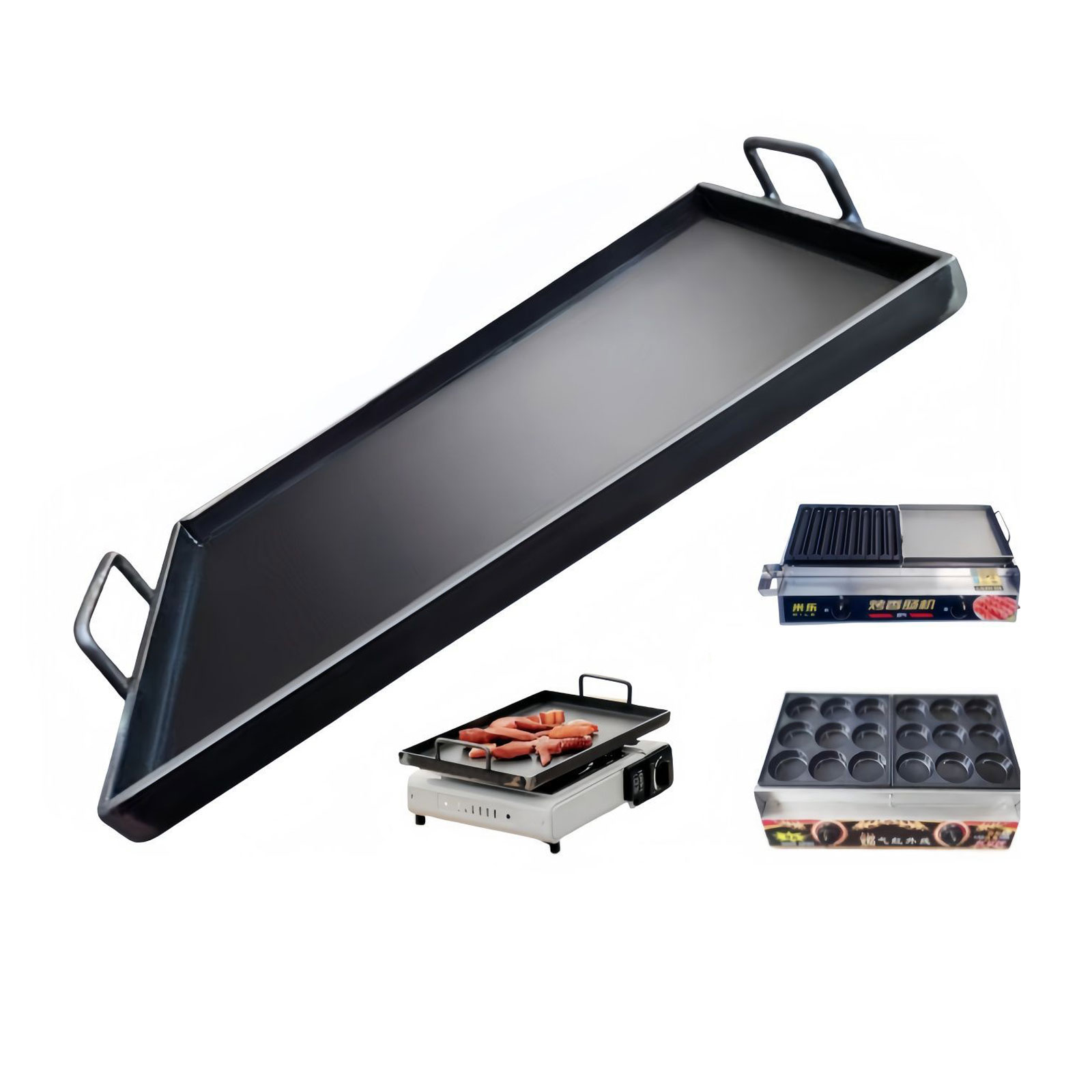 Portable Camping Griddle Plate - Outdoor Camping Griddle recension och pris