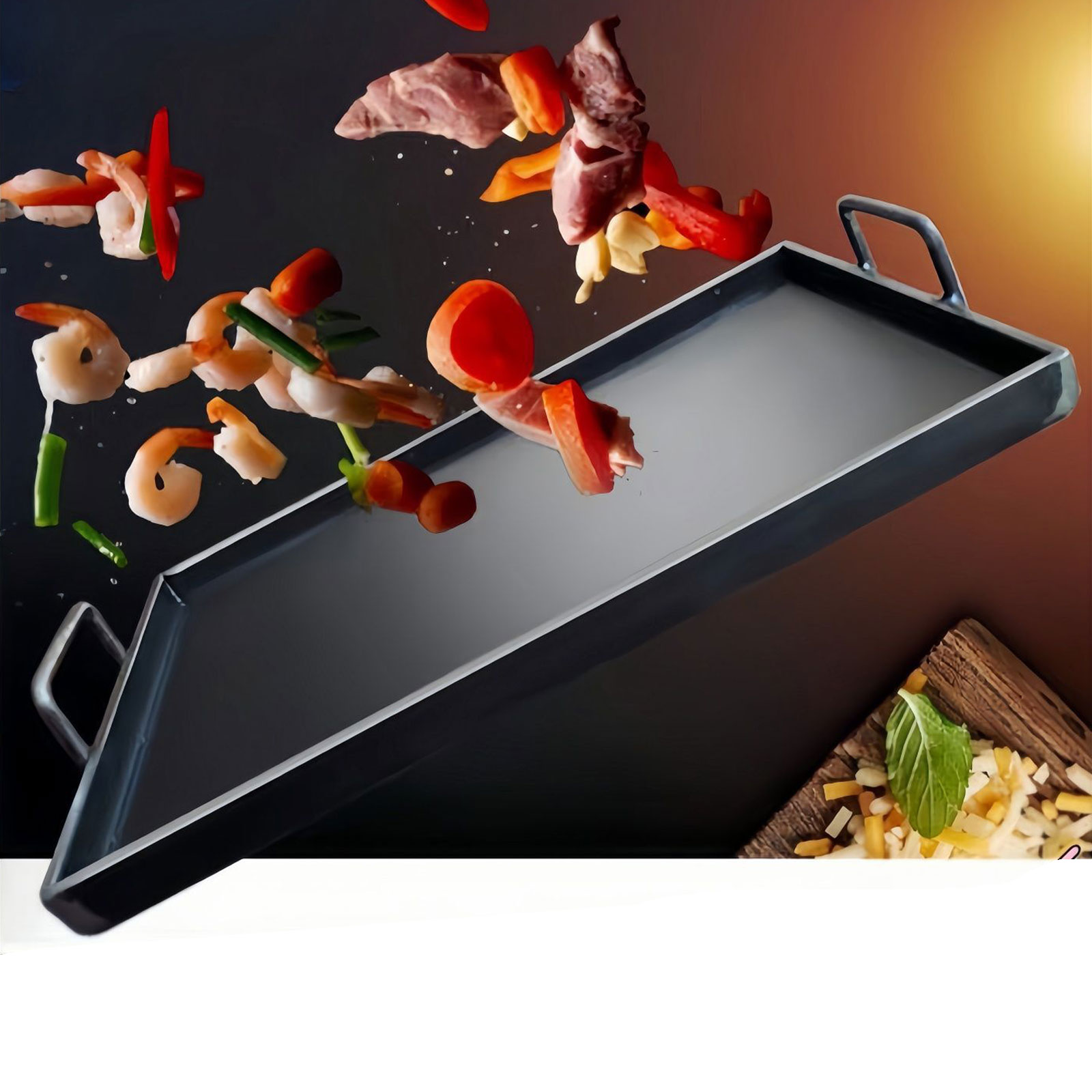 Portable Camping Griddle Plate - Outdoor Camping Griddle recension och pris