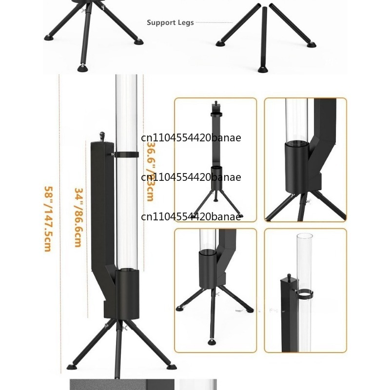 Vertical wood-burning rocket s - Outdoor Camping Wood Burning Stove recension och pris
