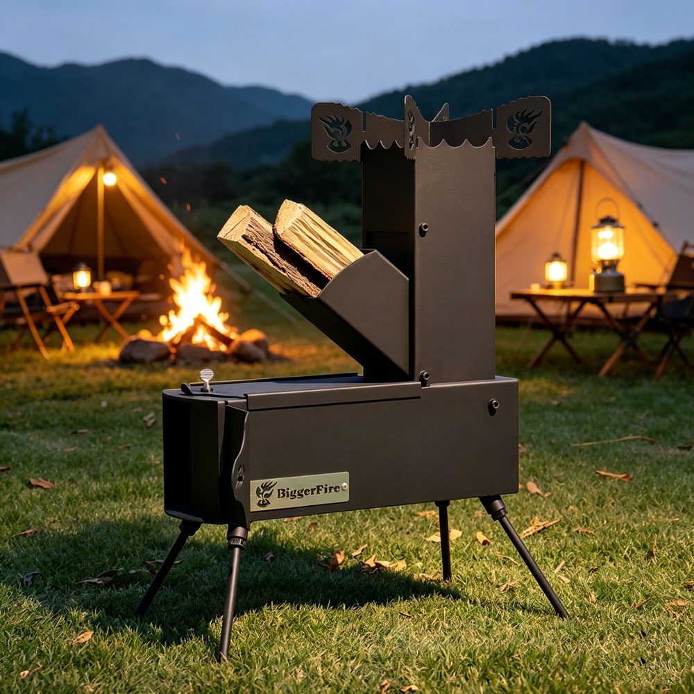 Rocket Stove for Cooking Porta - Outdoor Camping Wood Burning Stove recension och pris