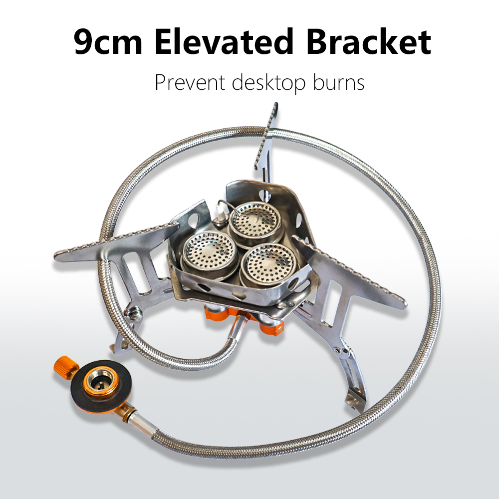 TARKA Camping Gas Stove 5800w  - Outdoor Camping Heater For Tent recension och pris