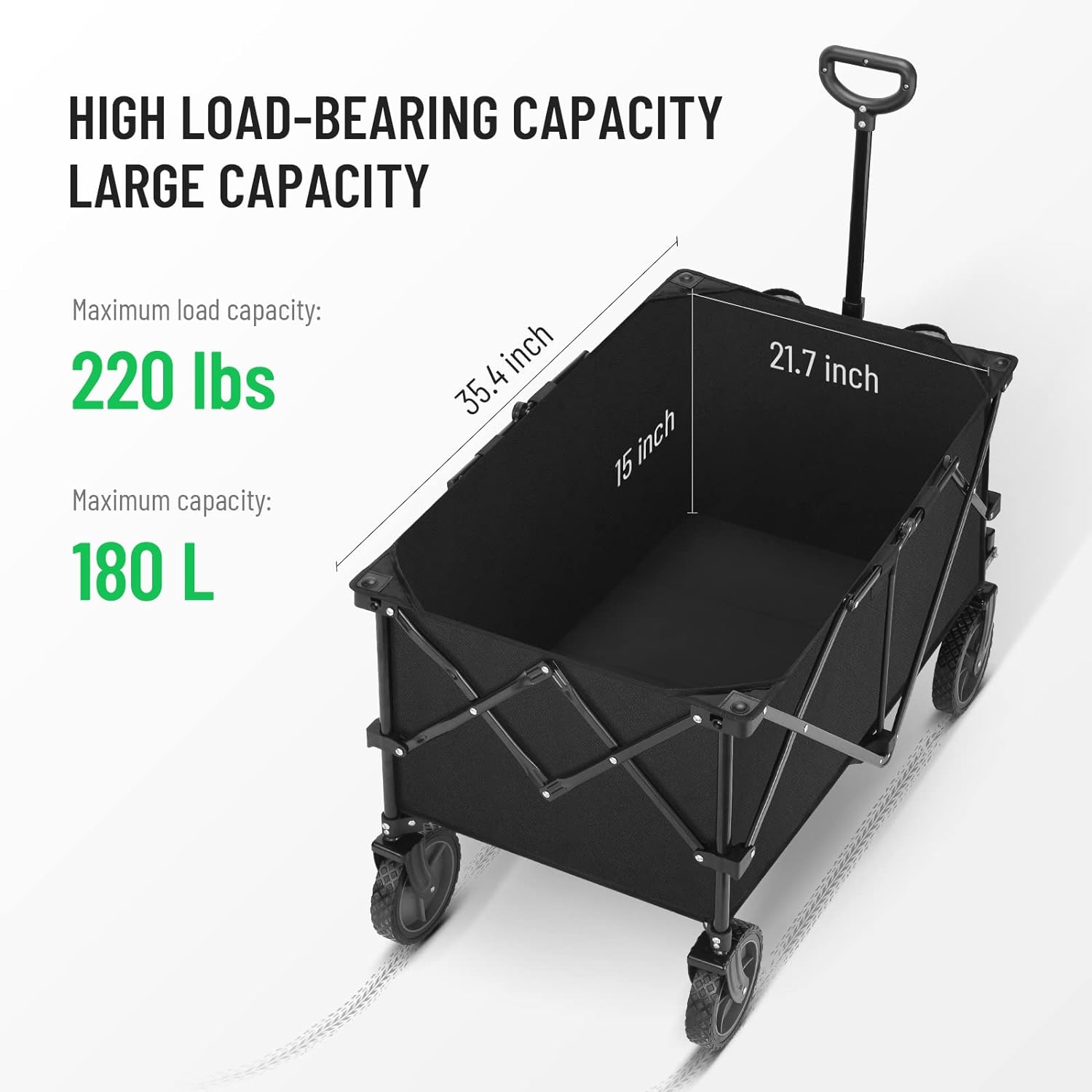 ODM Wholesale Folding Wagon wi - Outdoor Camping Trolley recension och pris