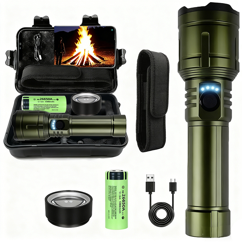 Ultra Powerful Flashlight Conc - Outdoor Camping Lampe recension och pris