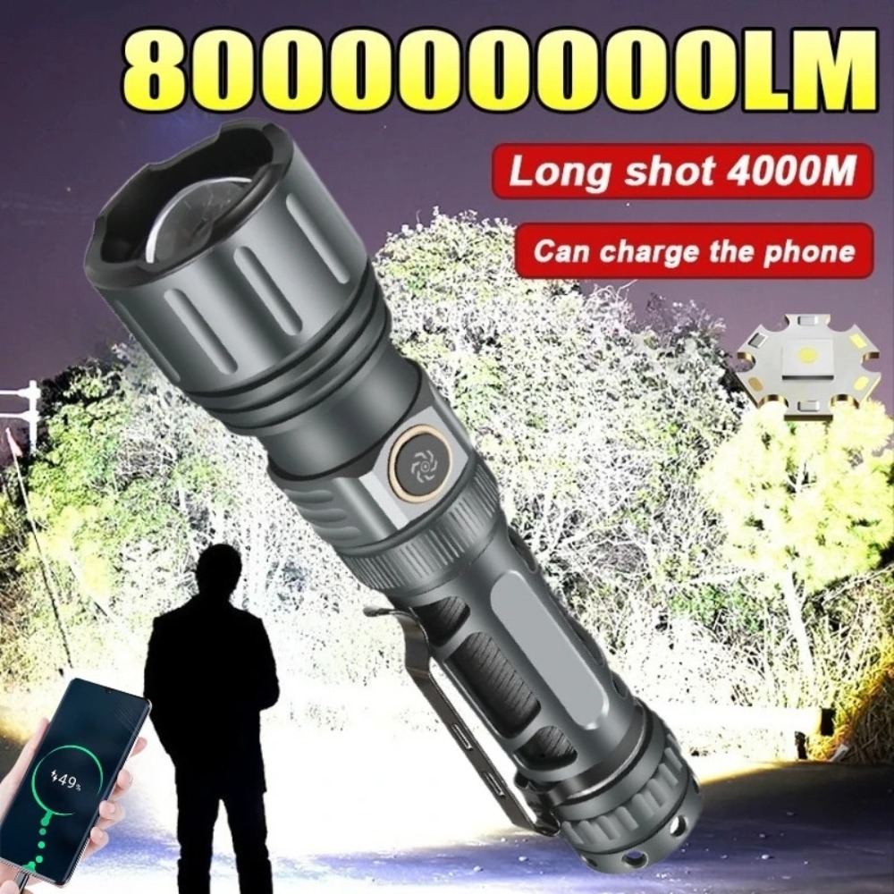 Super Bright Flashlight Portab - Outdoor Camping Lampe recension och pris