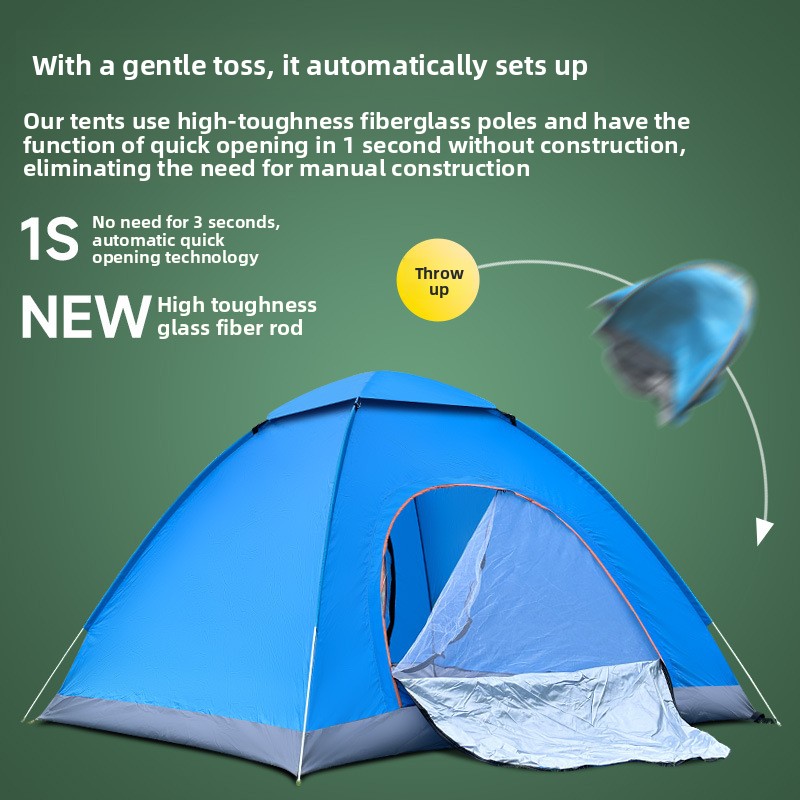 Tent Outdoor Camping Double Qu - Camping Quad recension och pris