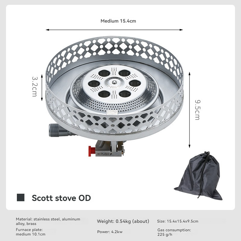 OD-4 Scott High Mountain Stove - Outdoor Camping Heater For Tent recension och pris
