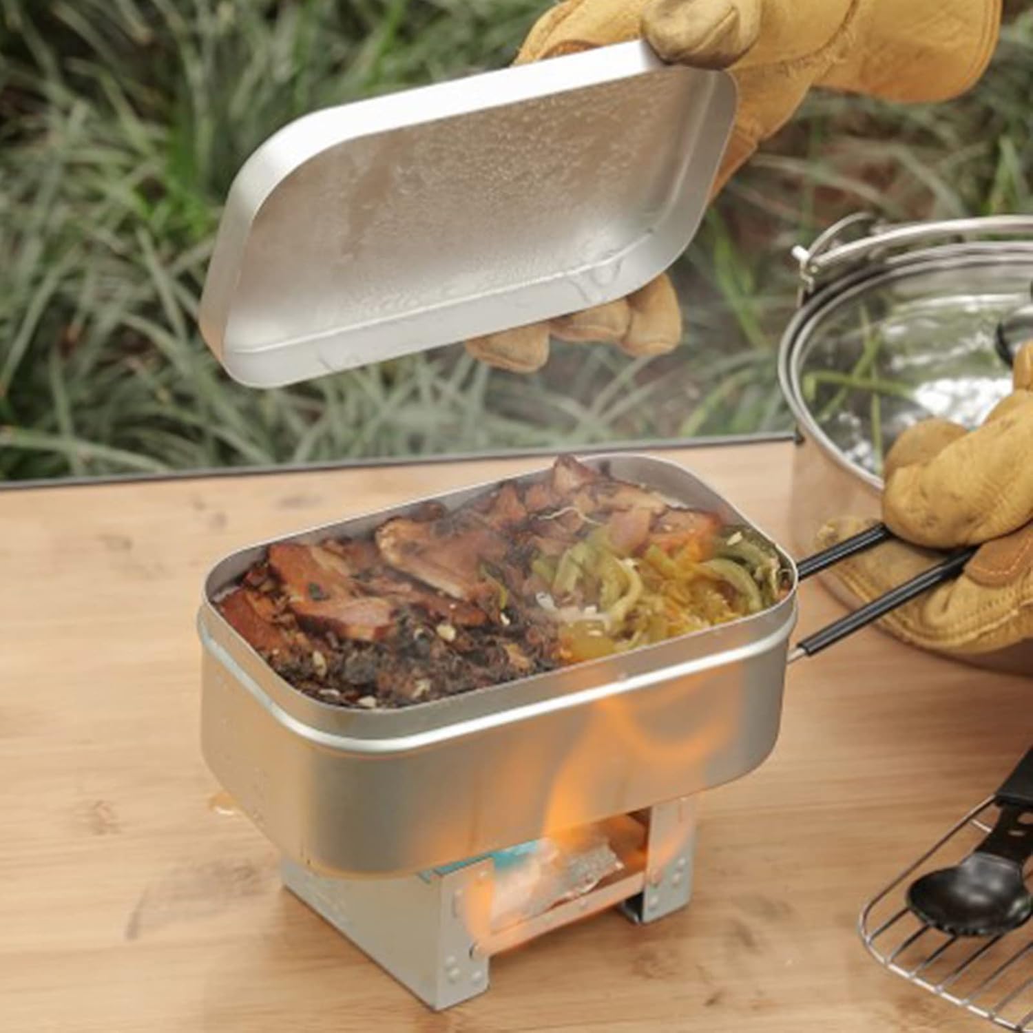 Foldable Bento Box Handle, Lun - Outdoor Y Camping recension och pris