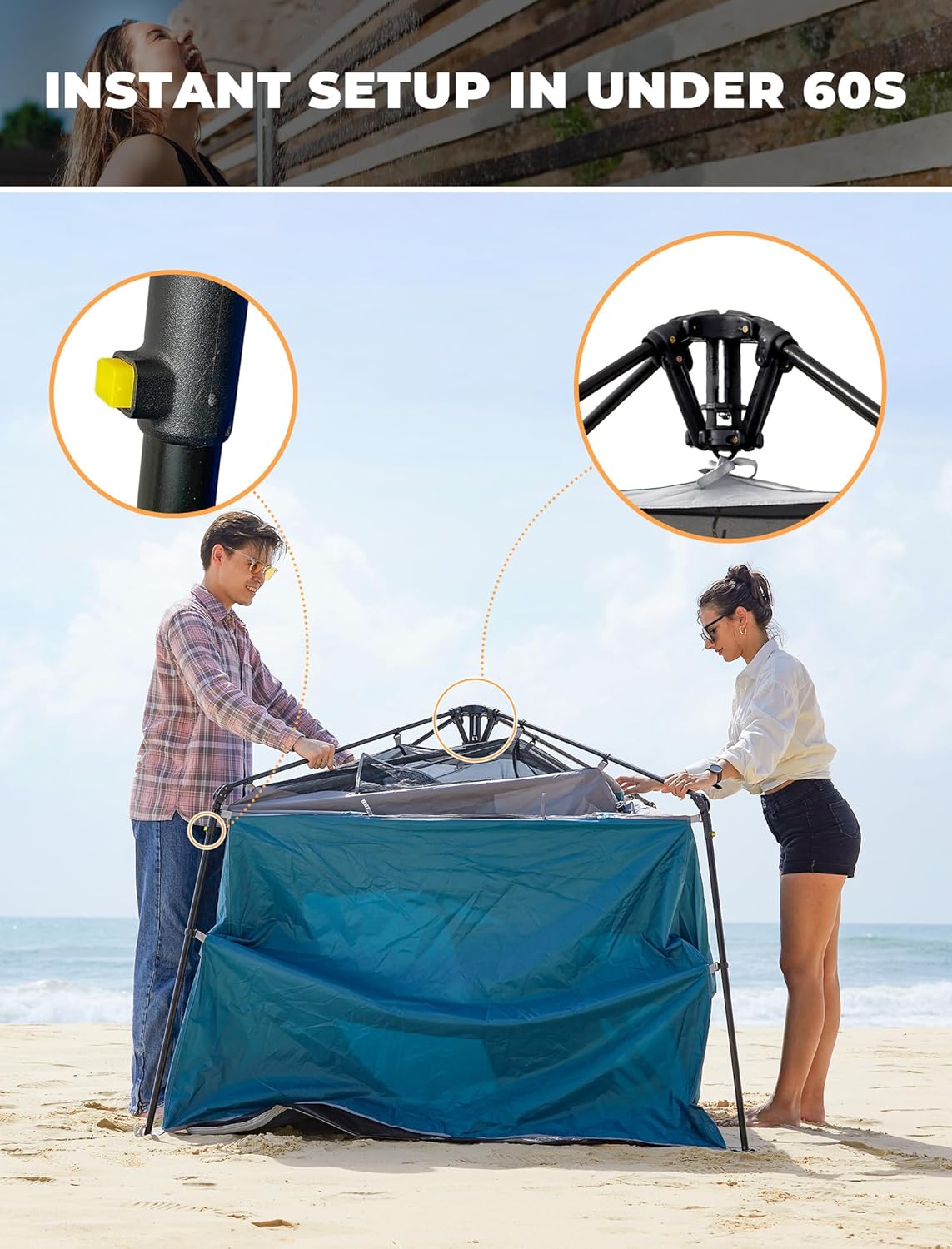 Portable Privacy Shower Tent,  - Outdoor Und Camping recension och pris