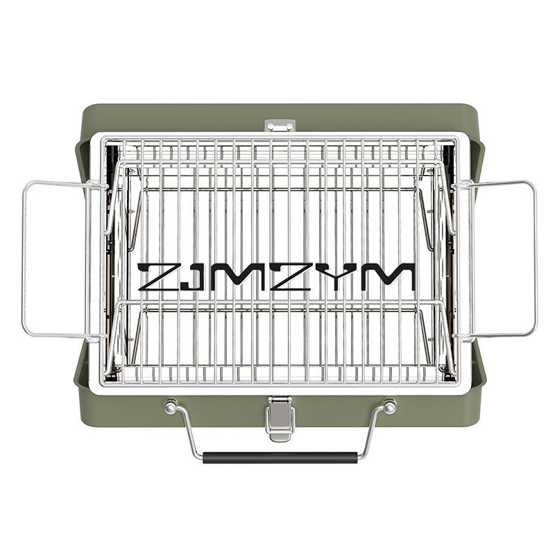 Foldable Barbecue Grill Adjust - Outdoor Camping Griddle recension och pris