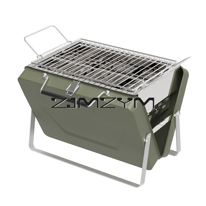 Foldable Barbecue Grill Adjust - Outdoor Camping Griddle recension och pris