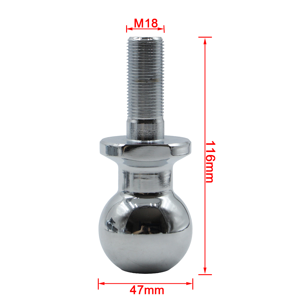 1-7/8'' 2000LBS Hitch Ball Tra - Camping Quad recension och pris